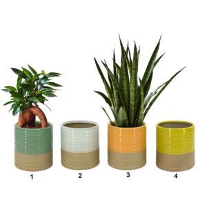 Pot en céramique coloré