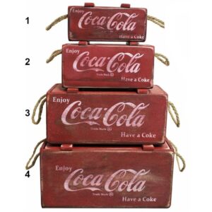 Boîte de bois Coca-Cola