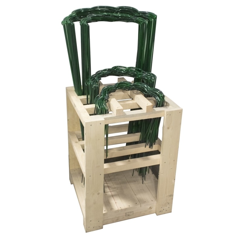 Support pour plantes en demi-cercle ondulé – Image 2