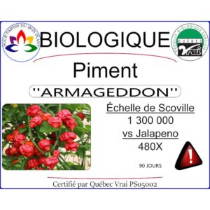 Plant de piment fort Armageddon