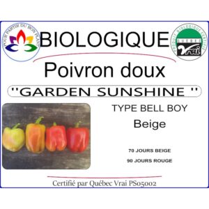 poivron garden sunshine