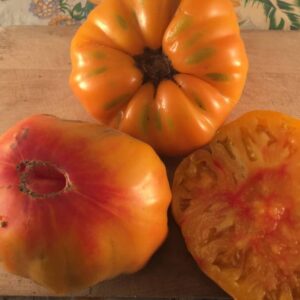 tomate orange striped german