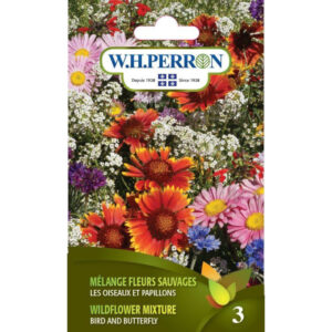 Mélange Fleurs Sauvages Oiseaux et Papillons 69-0008