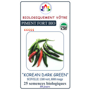 Piment Fort Korean Dark Green