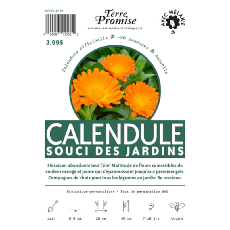 Calendule Souci des Jardins