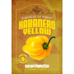 Piment Fort Habanero Yellow
