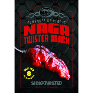 Piment Fort Naga Twister Black