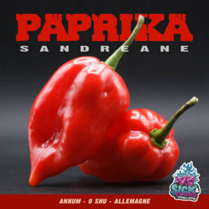 Plant de piment Fort Paprika Sandreane